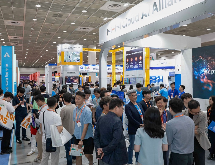 首尔大数据展展会现场(现场盛况)1