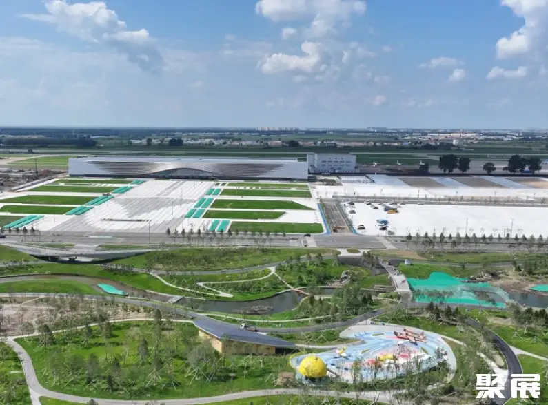 长春国际航空博览城实景图