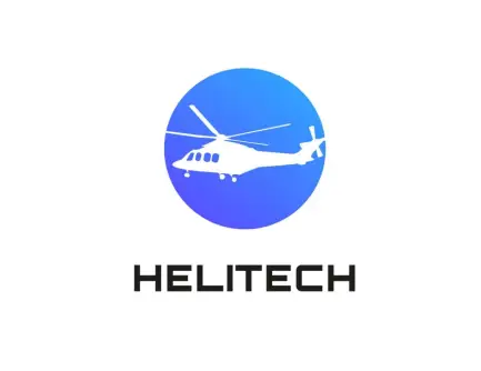 英国直升机展logo