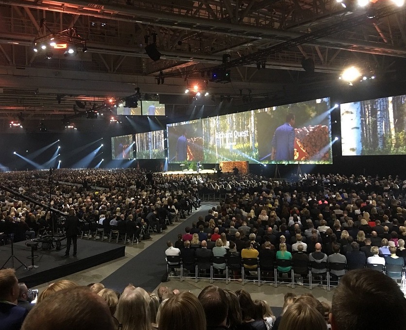 芬兰赫尔辛基会展中心实景图