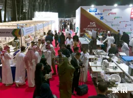 沙特纺织机械展现场图片3