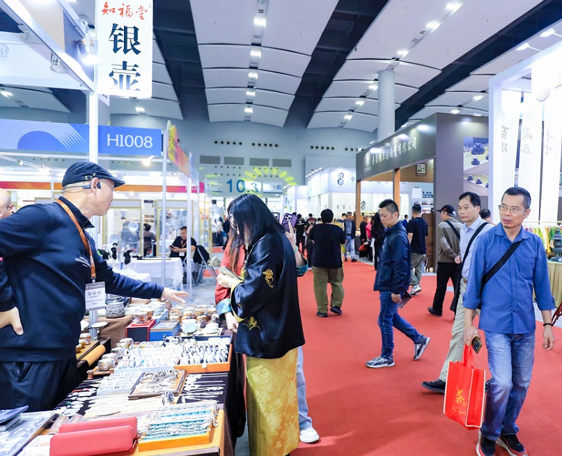 郑州茶叶展展会现场(现场盛况)7