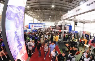 哥伦比亚摩托车展现场图片1