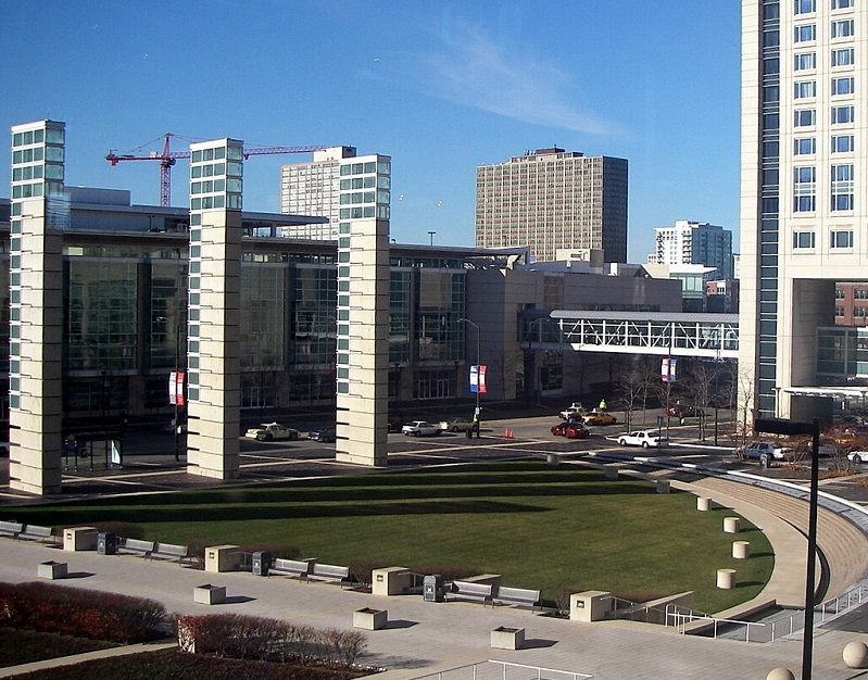 美国芝加哥迈考密会展中心实拍图