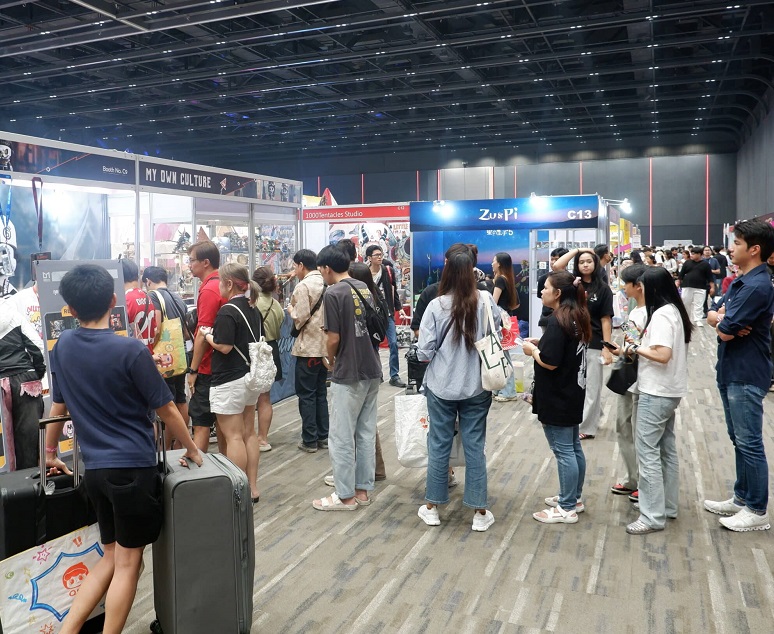 亚洲潮玩收藏品展展会现场(现场盛况)3