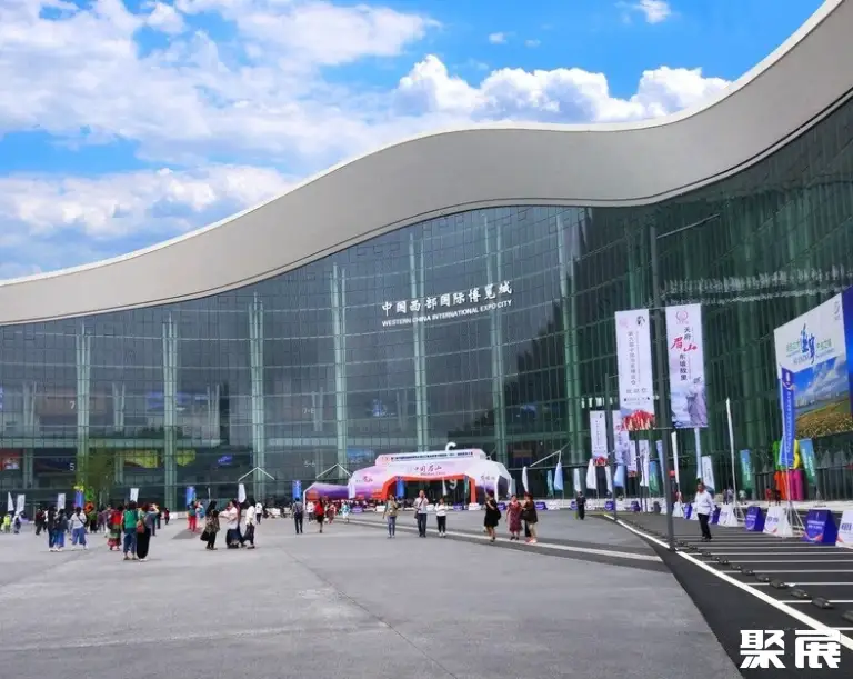 中国成都西部国际博览城实拍图