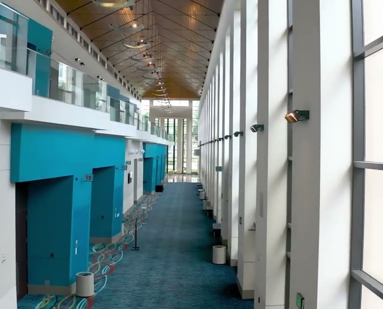 美国佛罗里达棕榈滩国家会展中心实景