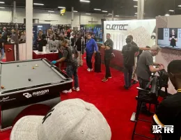 美国台球展展会现场(现场盛况)1