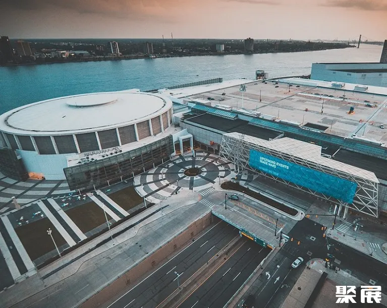 美国底特律科博会展中心展馆图