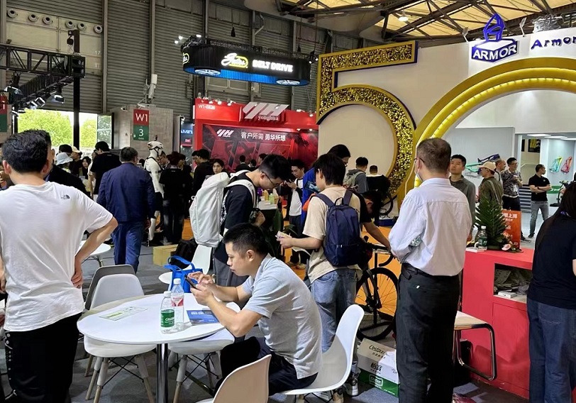 上海国际自行车展展会现场(现场盛况)16