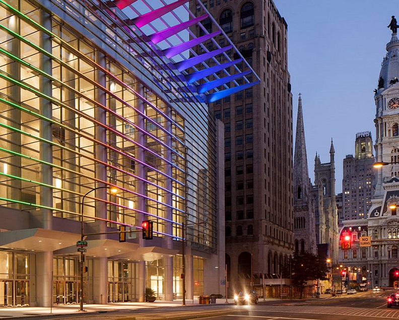 美国费城宾夕法尼亚会议中心实拍