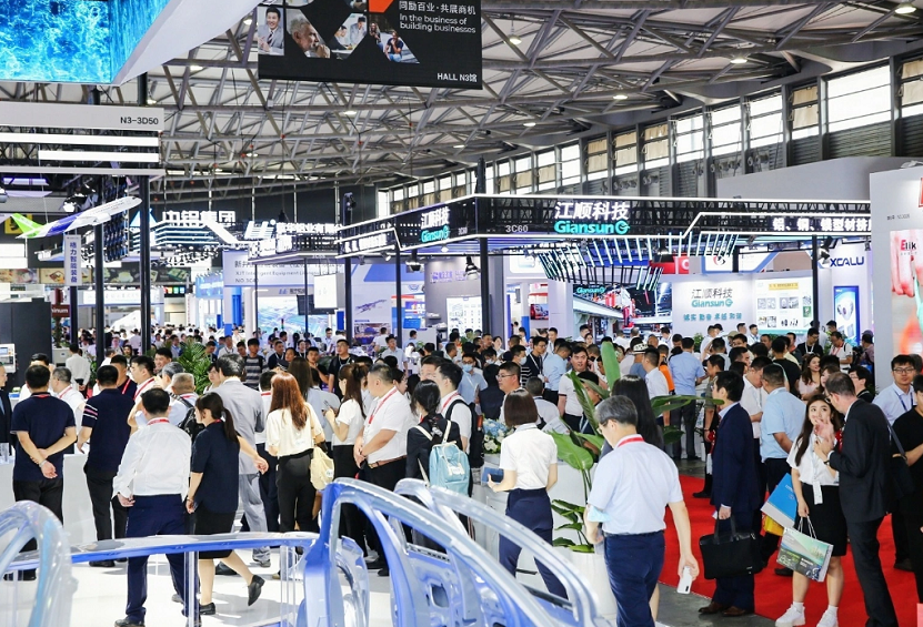 上海国际工业材料展展会现场(现场盛况)3