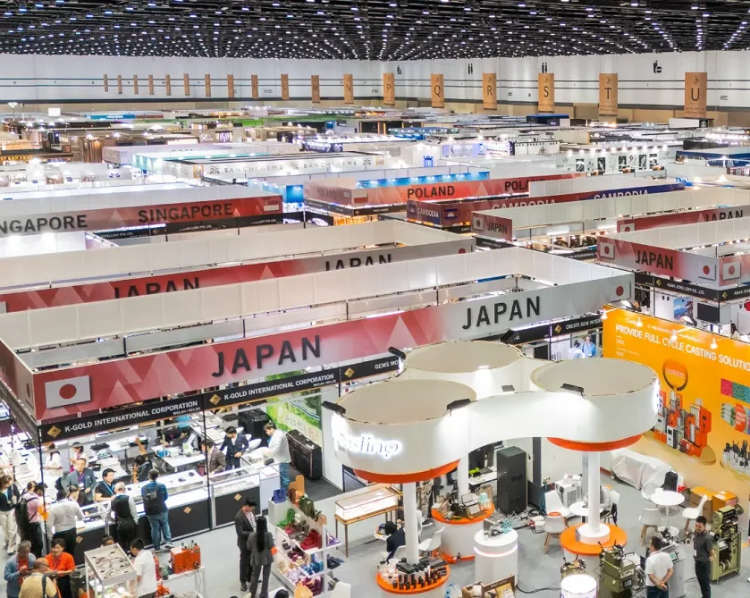 曼谷钟表展(Bangkok Gems &amp; Jewelry Fair)2027展位价格与展位申请