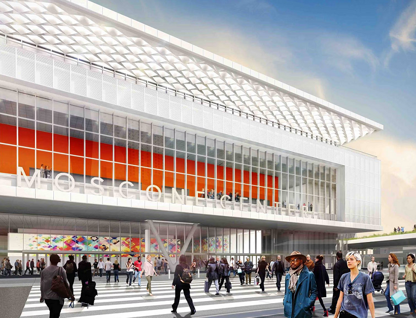 美国旧金山莫斯克尼会议中心实拍图