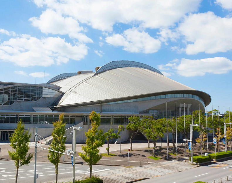 日本东京幕张国际会展中心展馆图