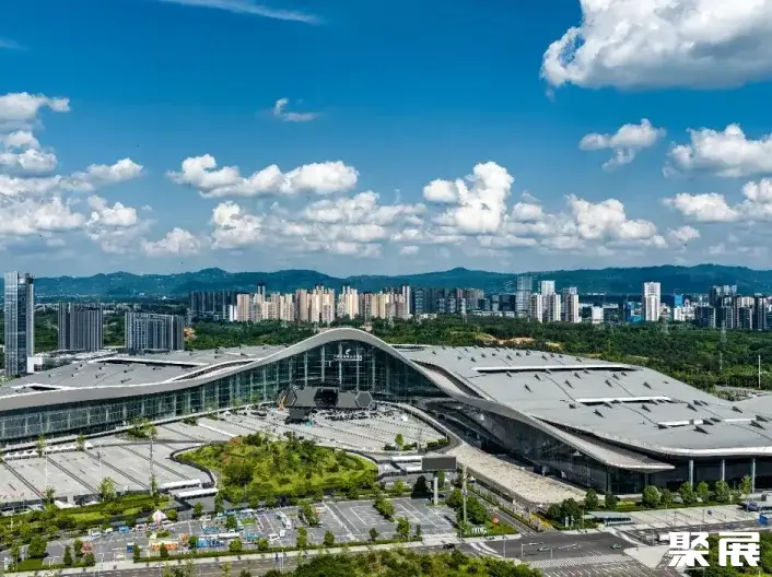 中国成都西部国际博览城实景