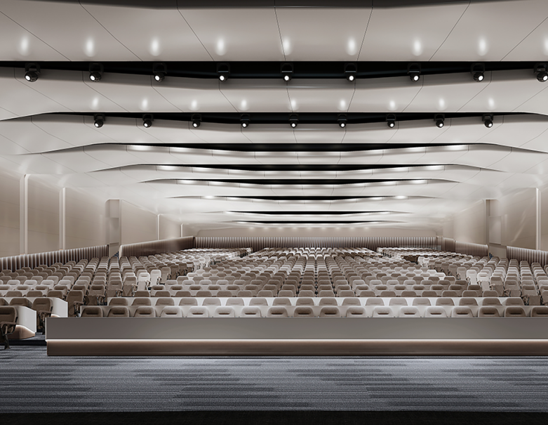 烟台八角湾国际会展中心实景图