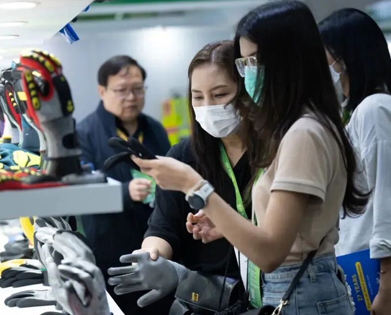 泰国劳保展展会现场(现场盛况)6