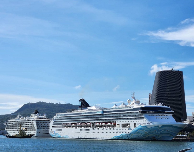 Kaixin No. 22 Marina in Kaohsiung, Taiwan