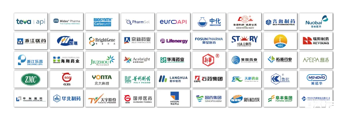 世界制药原料中国展知名展商1