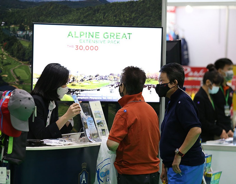 泰国高尔夫展现场图片5