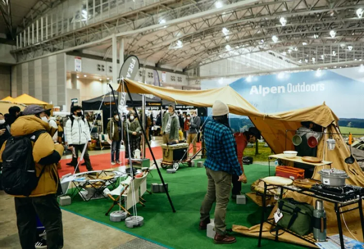 日本东京户外用品、露营生活展览会