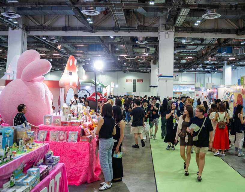 新加坡潮玩展展会现场(现场盛况)1