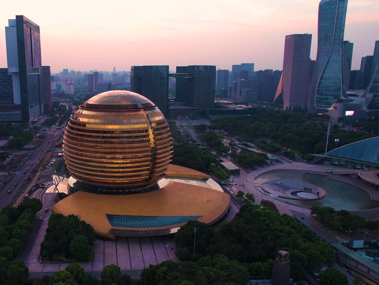 杭州洲际酒店实景图