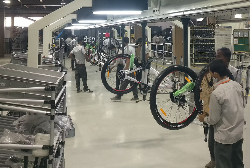 印度自行车展现场图片3