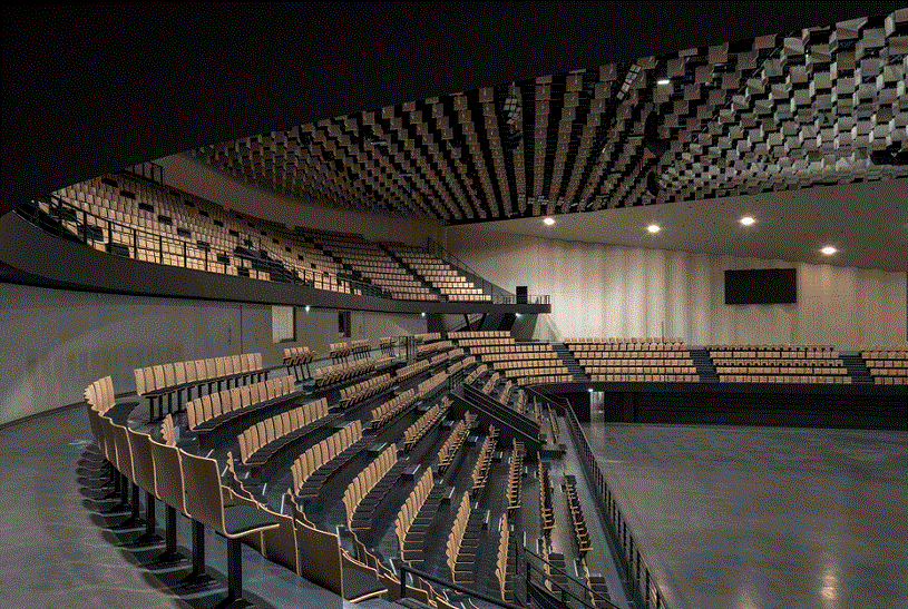 法國拉瓦爾梅耶納Espace Mayenne體育娛樂中心實(shí)景圖