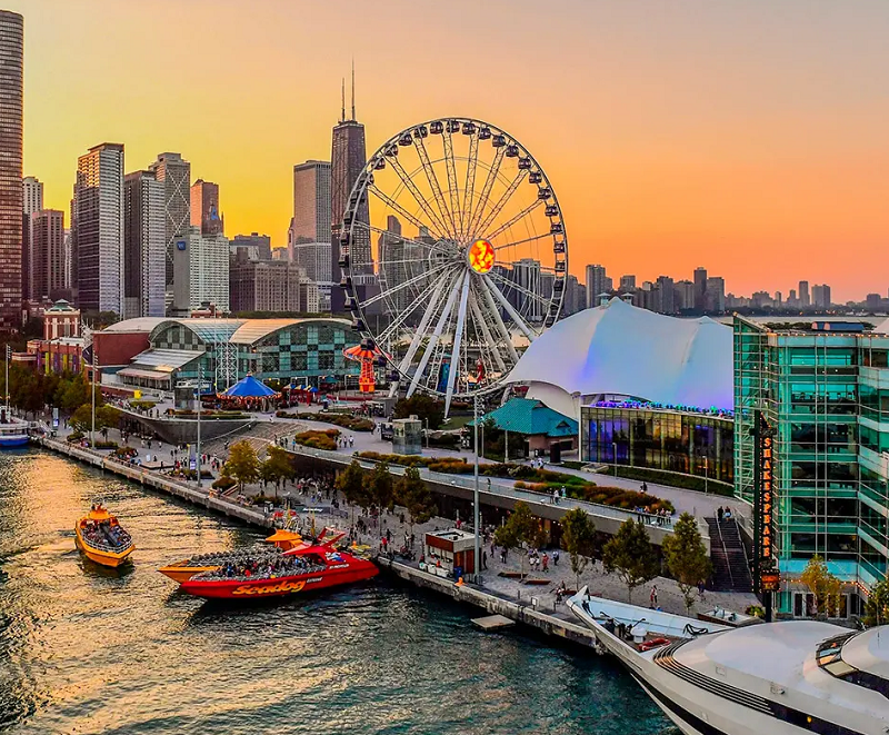 美国芝加哥海军码头