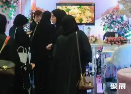 阿联酋迪拜婚纱礼服展展会现场(现场盛况)5