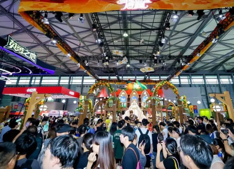 上海ChinaJoy智慧娱乐机器人主题展区