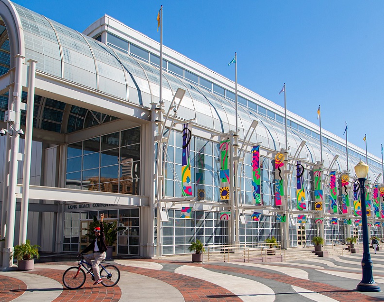 美国长滩会展娱乐中心实拍