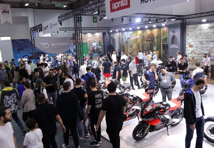 土耳其伊斯坦布尔摩托车、自行车展览会
