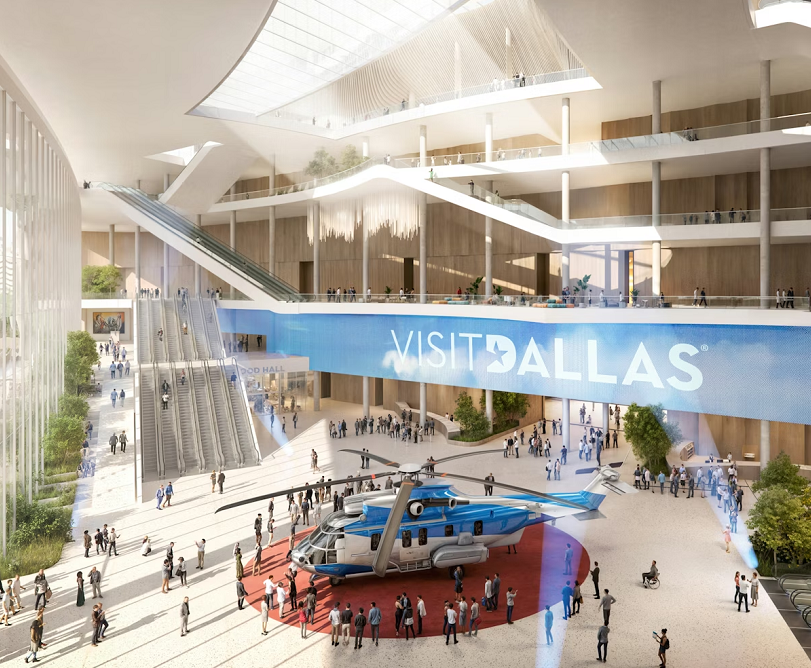 美国达拉斯国际会展中心展馆图