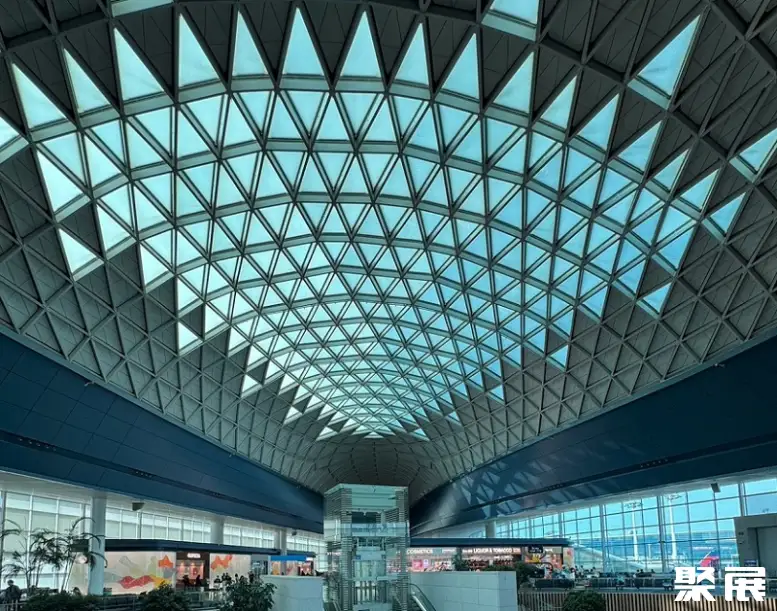 韩国首尔仁川国际机场实拍图