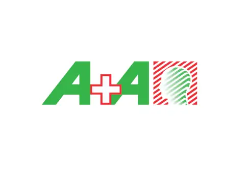 德国a+a展会logo