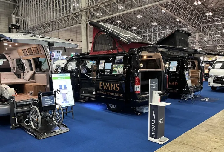 日本东京房车露营展览会