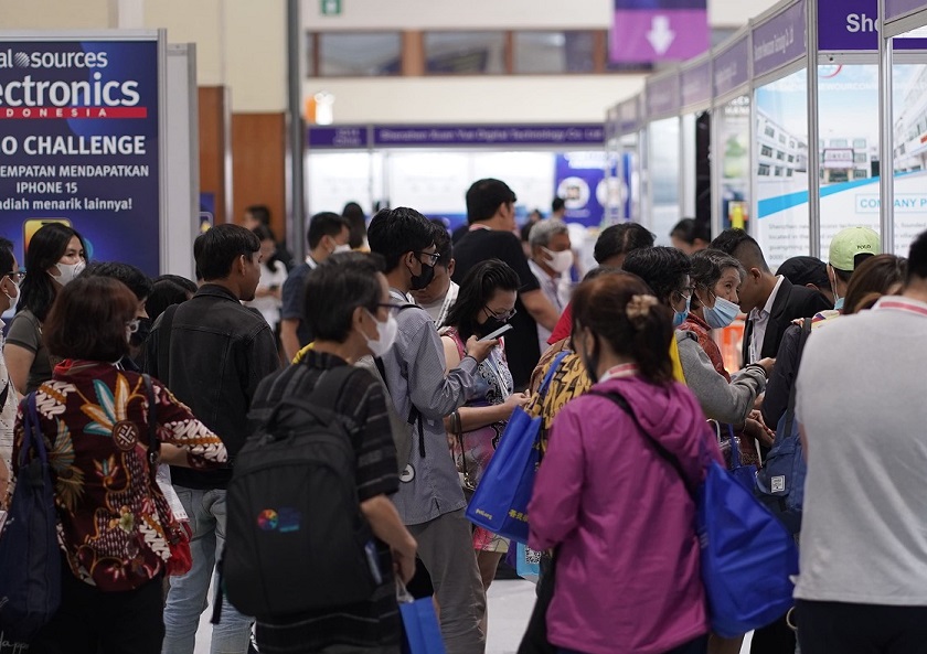 印尼电子展现场图片2