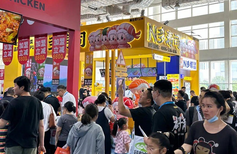 北京餐饮连锁加盟展展会现场(现场盛况)4