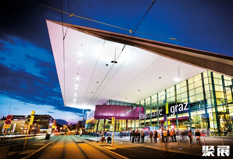 奥地利格拉茨中心实景图