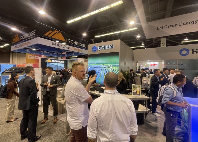 美国电动车展展会现场(现场盛况)3