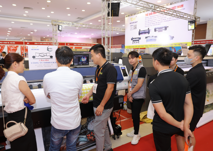越南河内广告标识展展会现场(现场盛况)6