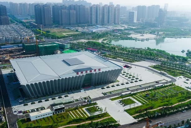 安徽亳州市体育馆实拍图