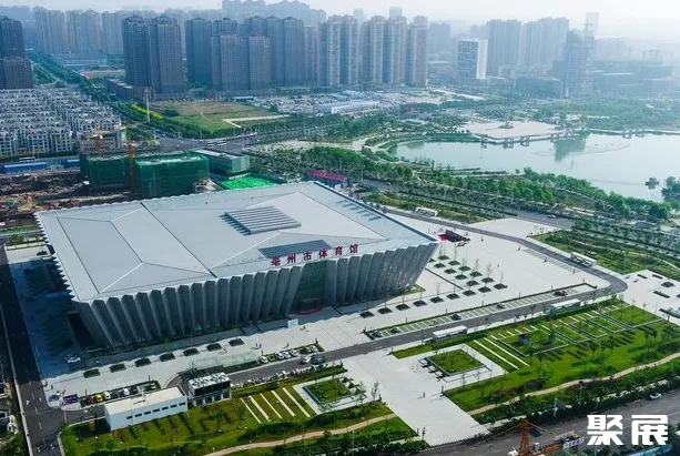安徽亳州市体育馆实拍图