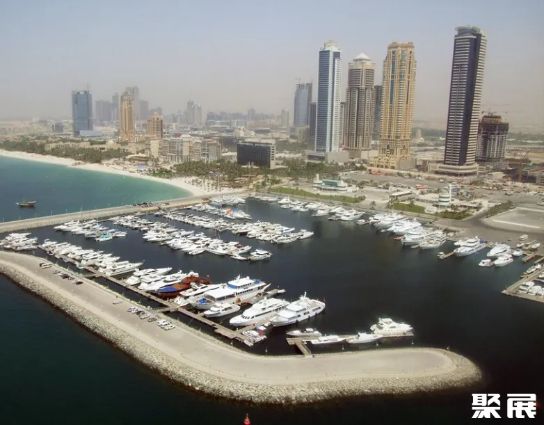 阿联酋迪拜国际航海俱乐部实景