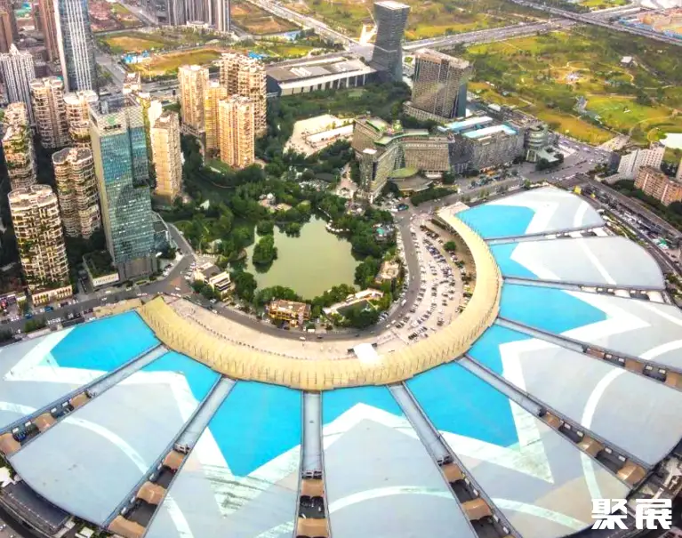 成都世纪新城国际会展中心实景图