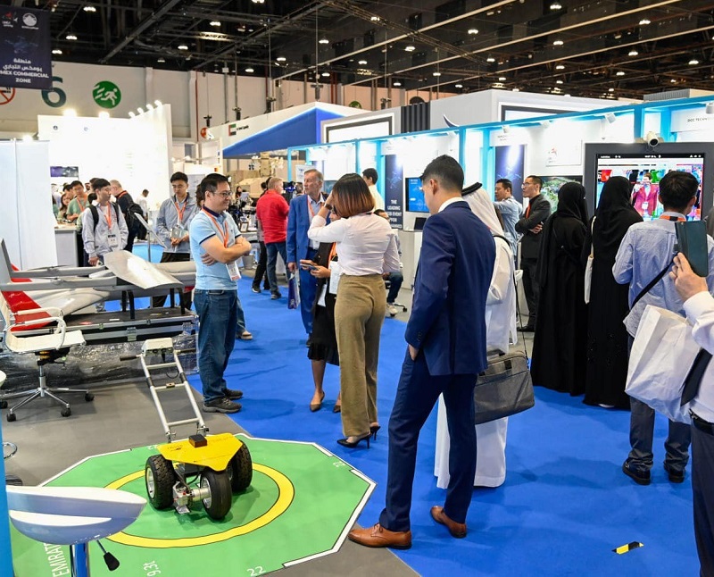 阿联酋无人机展展会现场(现场盛况)8