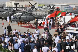 迪拜航展现场图片6